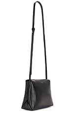 KHAITE Lina Medium Crossbody Bag in Black, view 4, click to view large image.