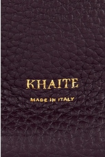 KHAITE Lotus Medium Tote Bag in Rouge Noir, view 7, click to view large image.