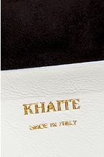 KHAITE Lilith Small Evening Bag in Optic White, view 7, click to view large image.
