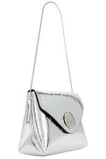 KHAITE Bobbi Shoulder Bag in Silver, view 4, click to view large image.