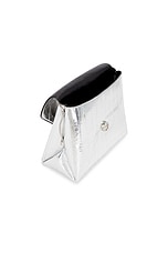 KHAITE Bobbi Shoulder Bag in Silver, view 5, click to view large image.