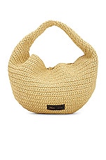 KHAITE Olivia Medium Hobo Bag in Natural, view 1, click to view large image.