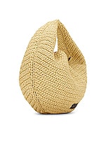 KHAITE Olivia Medium Hobo Bag in Natural, view 4, click to view large image.