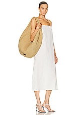 KHAITE Olivia Large Hobo Bag in Natural, view 2, click to view large image.