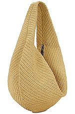 KHAITE Olivia Large Hobo Bag in Natural, view 4, click to view large image.