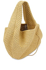 KHAITE Olivia Large Hobo Bag in Natural, view 5, click to view large image.