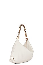 KHAITE Clara Shoulder Bag in Off White, view 4, click to view large image.