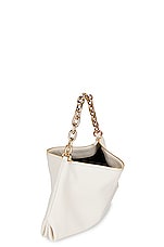 KHAITE Clara Shoulder Bag in Off White, view 5, click to view large image.