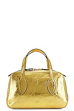 KHAITE Maeve Small Crossbody Bag in Gold, view 1, click to view large image.