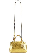 KHAITE Maeve Small Crossbody Bag in Gold, view 6, click to view large image.