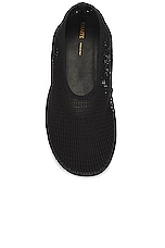 KHAITE Maiden Ballerina Flat in Black, view 4, click to view large image.