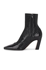 KHAITE Nevada 85 Ankle Stretch Boot in Black, view 5, click to view large image.