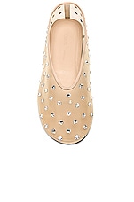 KHAITE Marcy Flat in Nude, view 4, click to view large image.