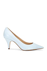 KHAITE River Iconic Pump in Baby Blue, view 1, click to view large image.