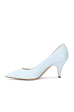 KHAITE River Iconic Pump in Baby Blue, view 5, click to view large image.