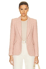L'AGENCE Chamberlain Blazer in Dusty Pink, view 2, click to view large image.