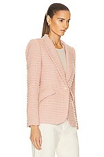 L'AGENCE Chamberlain Blazer in Dusty Pink, view 3, click to view large image.