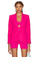 L'AGENCE Chamberlain Blazer in Pink Glo, view 1, click to view large image.