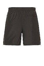 Lanvin Elasticated Relaxed Shorts in Black, view 2, click to view large image.