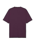 Lanvin Paris Classic T-shirt in Cassis, view 2, click to view large image.