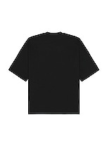 Lanvin Curblace Oversized T-shirt in Black, view 2, click to view large image.