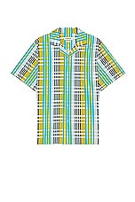 Lanvin Printed Bowling Shirt in Budgie, view 1, click to view large image.