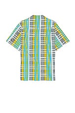 Lanvin Printed Bowling Shirt in Budgie, view 2, click to view large image.
