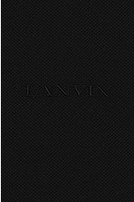 Lanvin Classic Polo in Black, view 3, click to view large image.