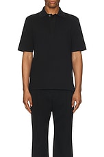 Lanvin Classic Polo in Black, view 4, click to view large image.