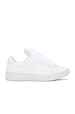 Lanvin Curb Xl Low Top Sneakers in White, view 1, click to view large image.