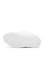 Lanvin Curb Xl Low Top Sneakers in White, view 6, click to view large image.