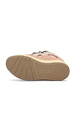 Lanvin Curb Sneaker in Pale Pink, view 6, click to view large image.