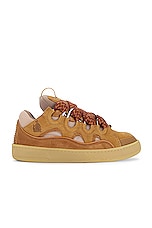 Lanvin Sneakers Skate in Cumin, view 1, click to view large image.