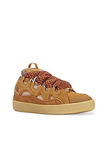 Lanvin Sneakers Skate in Cumin, view 2, click to view large image.