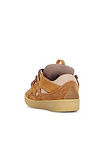 Lanvin Sneakers Skate in Cumin, view 3, click to view large image.
