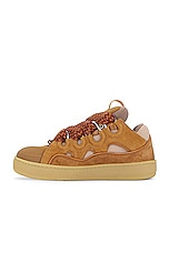 Lanvin Sneakers Skate in Cumin, view 5, click to view large image.