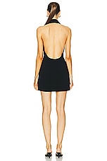 L'Academie by Marianna Gulian Vest Dress in Black, view 4, click to view large image.