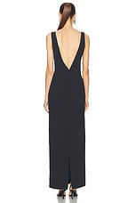 L'Academie by Marianna Giselle Maxi Dress in Black, view 3, click to view large image.