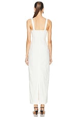 L'Academie by Marianna Renia Maxi Dress in Ivory, view 3, click to view large image.