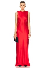 L'Academie by Marianna Thylane Gown in Red, view 2, click to view large image.
