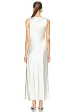 L'Academie by Marianna Etienne Maxi Dress in Ivory, view 3, click to view large image.