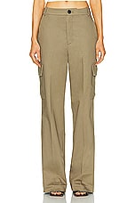 L'Academie by Marianna Bellamy Pant in Olive Green, view 1, click to view large image.
