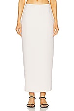 L'Academie by Marianna Katia Maxi Skirt in Ivory, view 1, click to view large image.