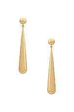 Lie Studio The Louise Earring in 18k Gold Plated, view 1, click to view large image.