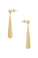 Lie Studio The Louise Earring in 18k Gold Plated, view 3, click to view large image.