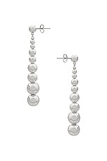 Lie Studio The Josephine Earring in Sterling Silver, view 3, click to view large image.