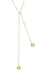 Lie Studio The Astrid Necklace in 18k Gold Plated, view 3, click to view large image.