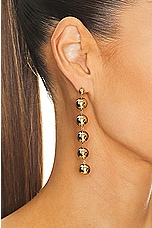 Lie Studio The Anita Earring in 18k Gold Plated, view 2, click to view large image.