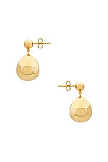 Lie Studio The Julie Earring in 18k Gold Plated, view 2, click to view large image.