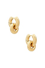 Lie Studio The Esther Earring in 18k Gold Plated, view 1, click to view large image.